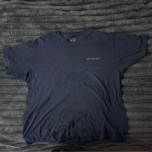 Columbia Men's Dark Blue Short Sleeve Tee